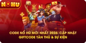 Code Nổ Hũ Mới Nhất 2026: Cập Nhật Giftcode Tân Thủ & Sự Kiện